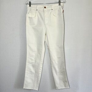 Pilcro And The Letterpress Jeans Women's 27 White Side Stripe Anthropologie